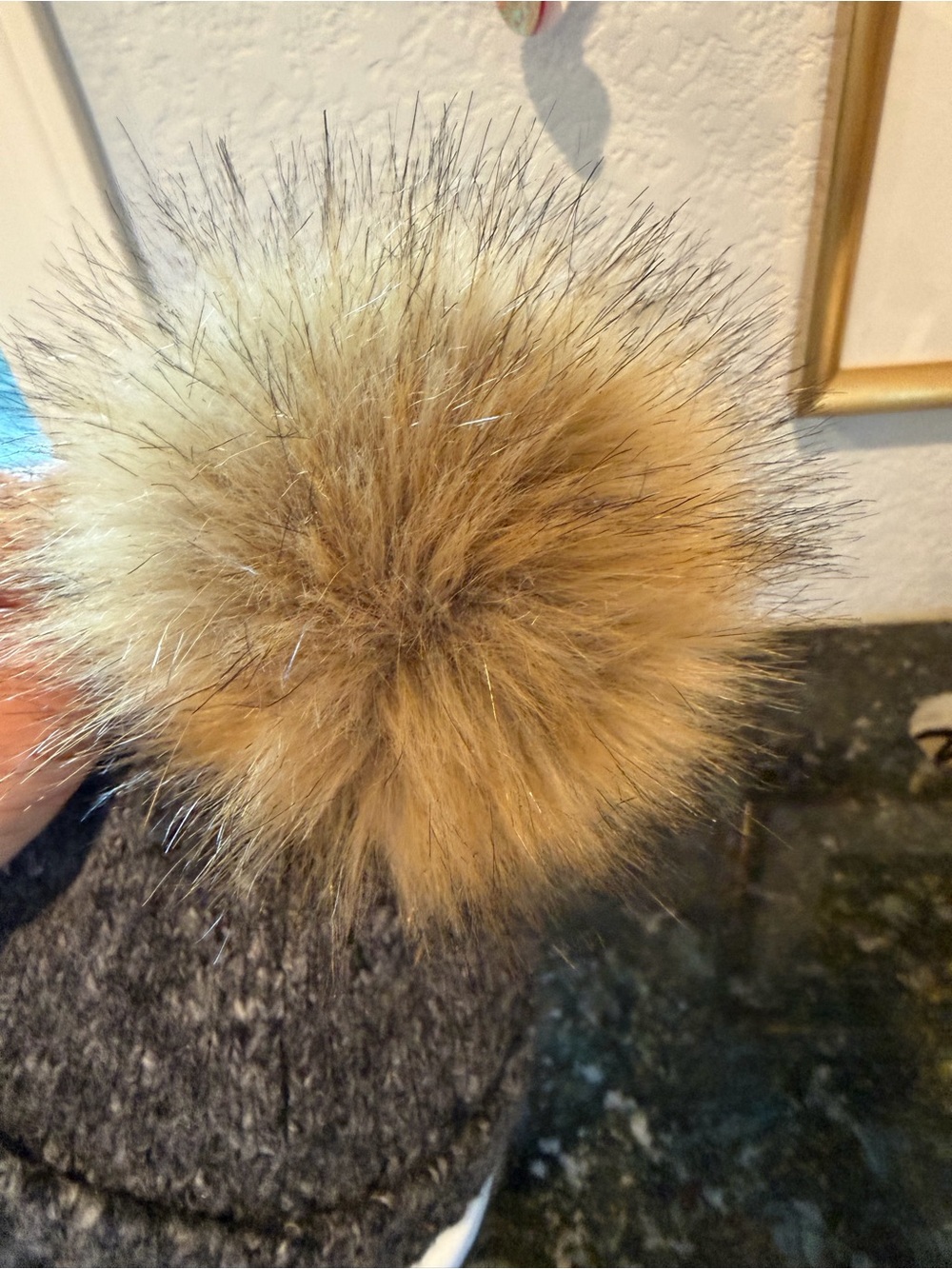 BULA Wool BLend Beanie Hat w Faux Fur Pom Pom. Velvety soft lining. Ski. Winter - Picture 2 of 8